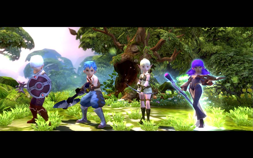 Аркадный ММО слэшер Dragon Nest.