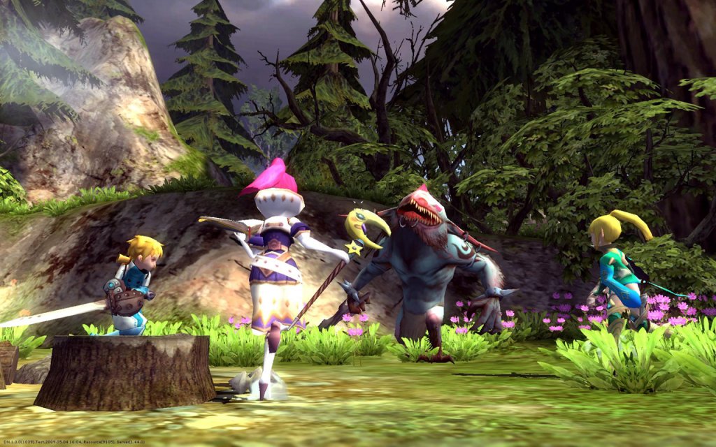 Аркадный ММО слэшер Dragon Nest.