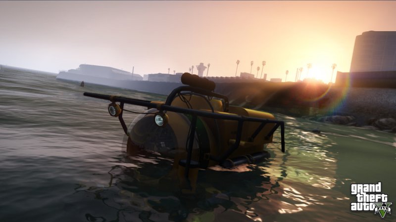 Скриншоты GTA 5- три стихии