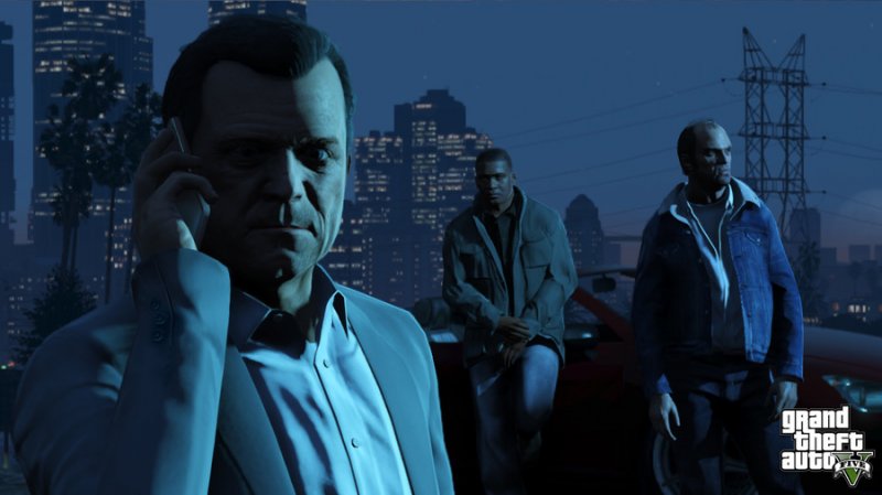 Скриншоты GTA 5- три стихии