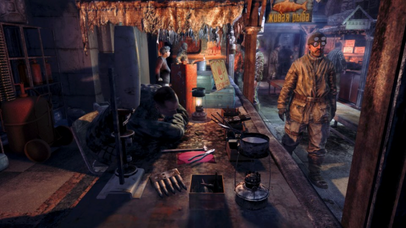 Metro: Last Light - подземная жизнь