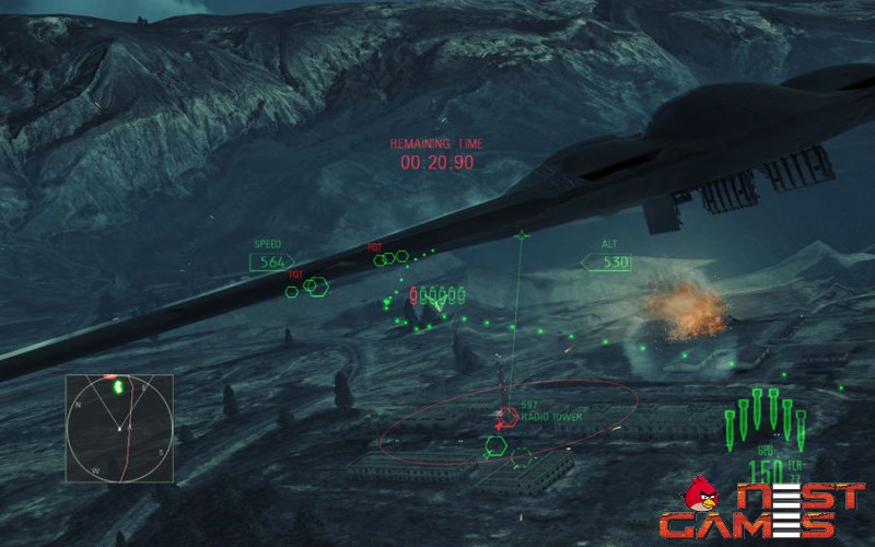 Скриншоты Ace Combat Assault Horizon