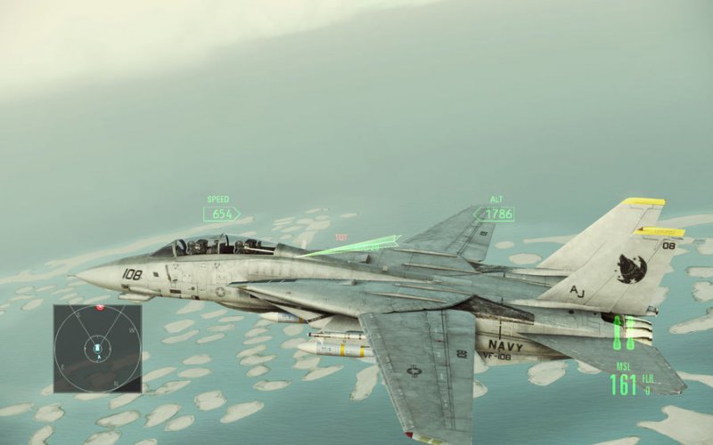 Скриншоты Ace Combat Assault Horizon