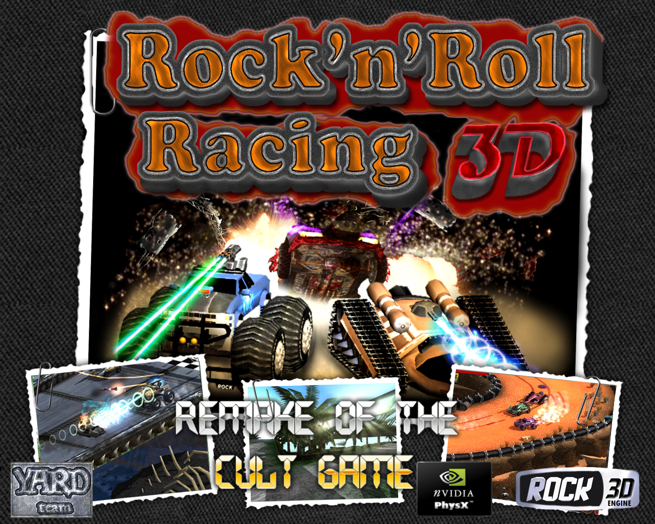 Rock'n'Roll Racing 3D - Ремейк культовой игры!