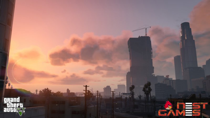 GTA 5 под водой и в воздухе