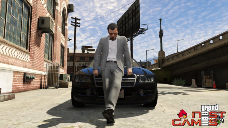 GTA 5 под водой и в воздухе