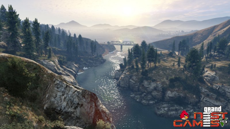GTA 5 под водой и в воздухе
