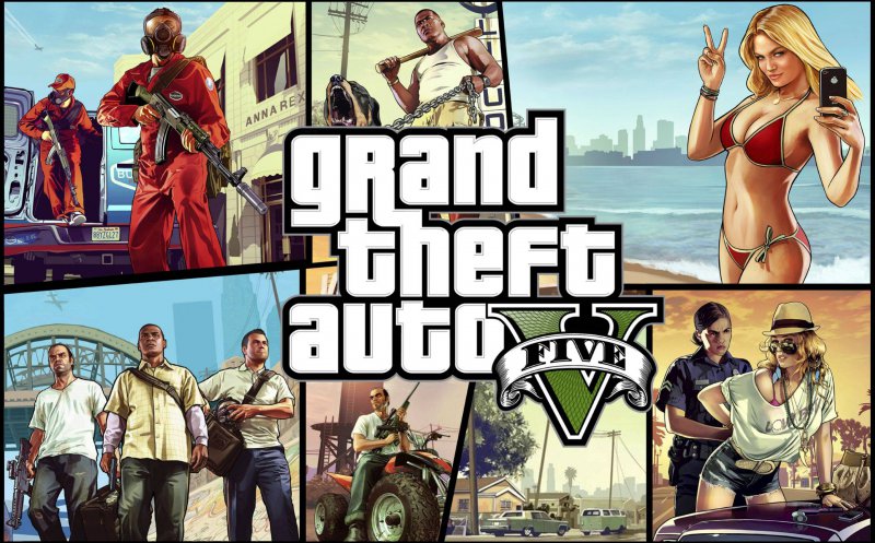 Обложка GTA 5