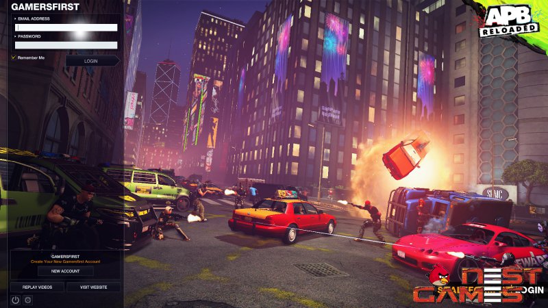 Новый интерфейс APB Reloaded