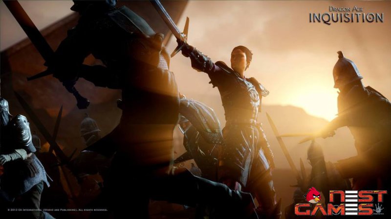 Скриншоты Dragon Age: Inquisition- люди и драконы