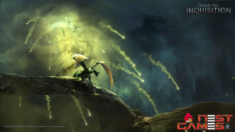 Скриншоты Dragon Age: Inquisition- люди и драконы