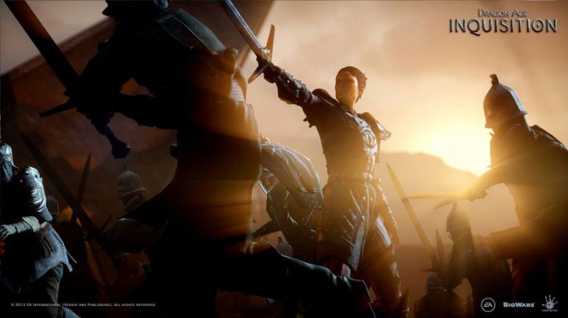 Скриншоты Dragon Age: Inquisition- люди и драконы