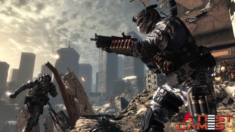 Геймплей мультиплеера Call of Duty: Ghosts