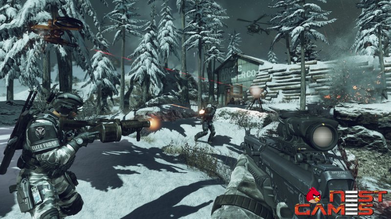 Геймплей мультиплеера Call of Duty: Ghosts