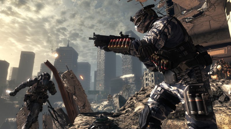 Геймплей мультиплеера Call of Duty: Ghosts