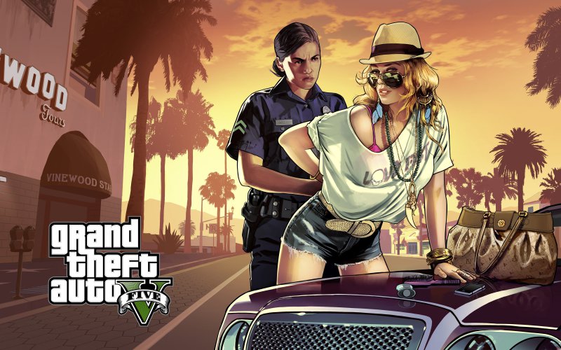GTA V- драйв и ещё раз драйв