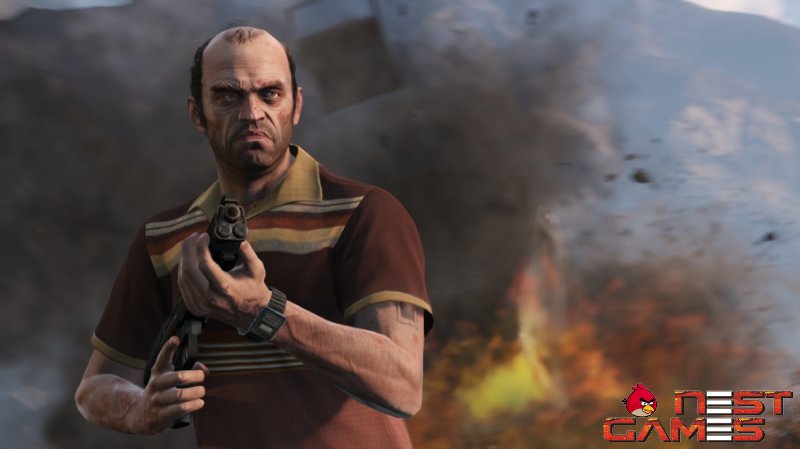 GTA V-герои, пейзажи и средства передвижения