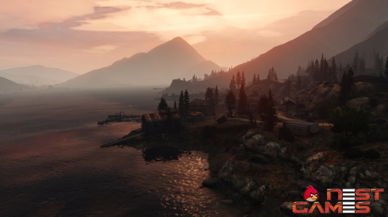 GTA V-герои, пейзажи и средства передвижения