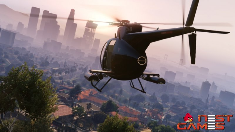 GTA V-герои, пейзажи и средства передвижения