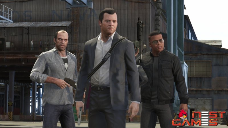 GTA V-герои, пейзажи и средства передвижения