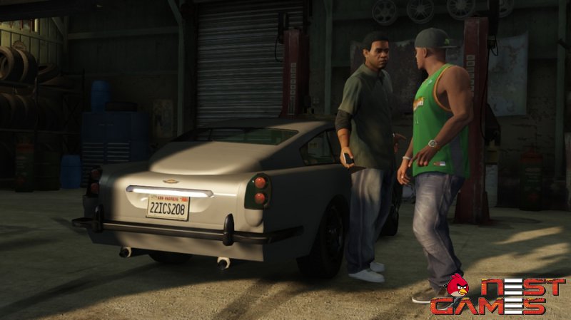 GTA V-герои, пейзажи и средства передвижения