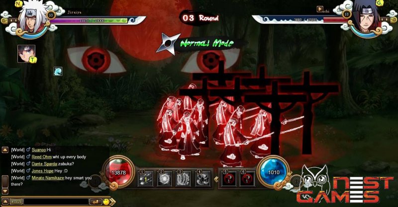 Naruto Spirit - новая браузерная ММО!