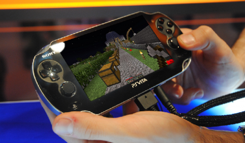 Minecraft на Ps Vita - геймплейные видео