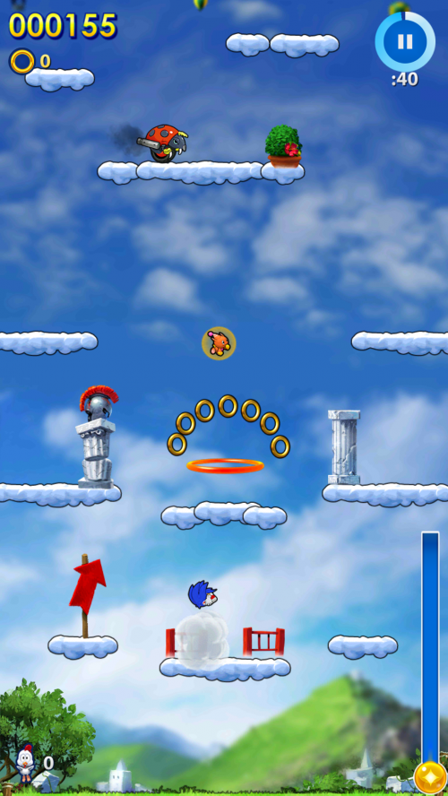 Sonic Jump Fever - обновление от 8 октября 2014