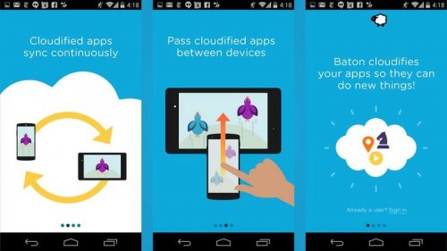 Baton - аналог Handoff для Android