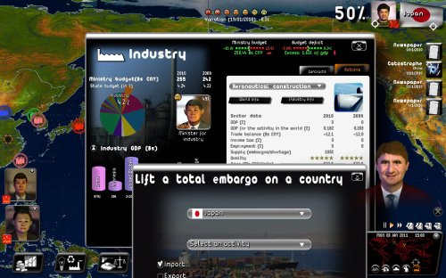 Rulers of Nations: Geo-Political Simulator 2 - Симулятор правительства