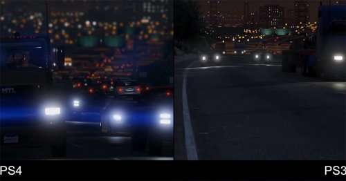 Сравнение графики в GTA 5 - PS 3 vs PS 4.