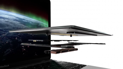 Apple MacBook 2015 -  с одним портом!