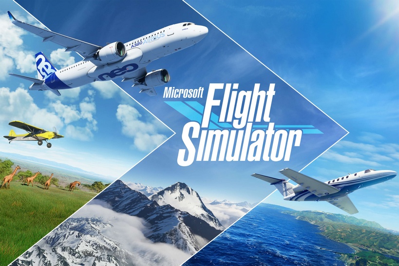 Видео об эволюции серии Microsoft Flight Simulator. От горстки пикселей до умопомрачительных красот
